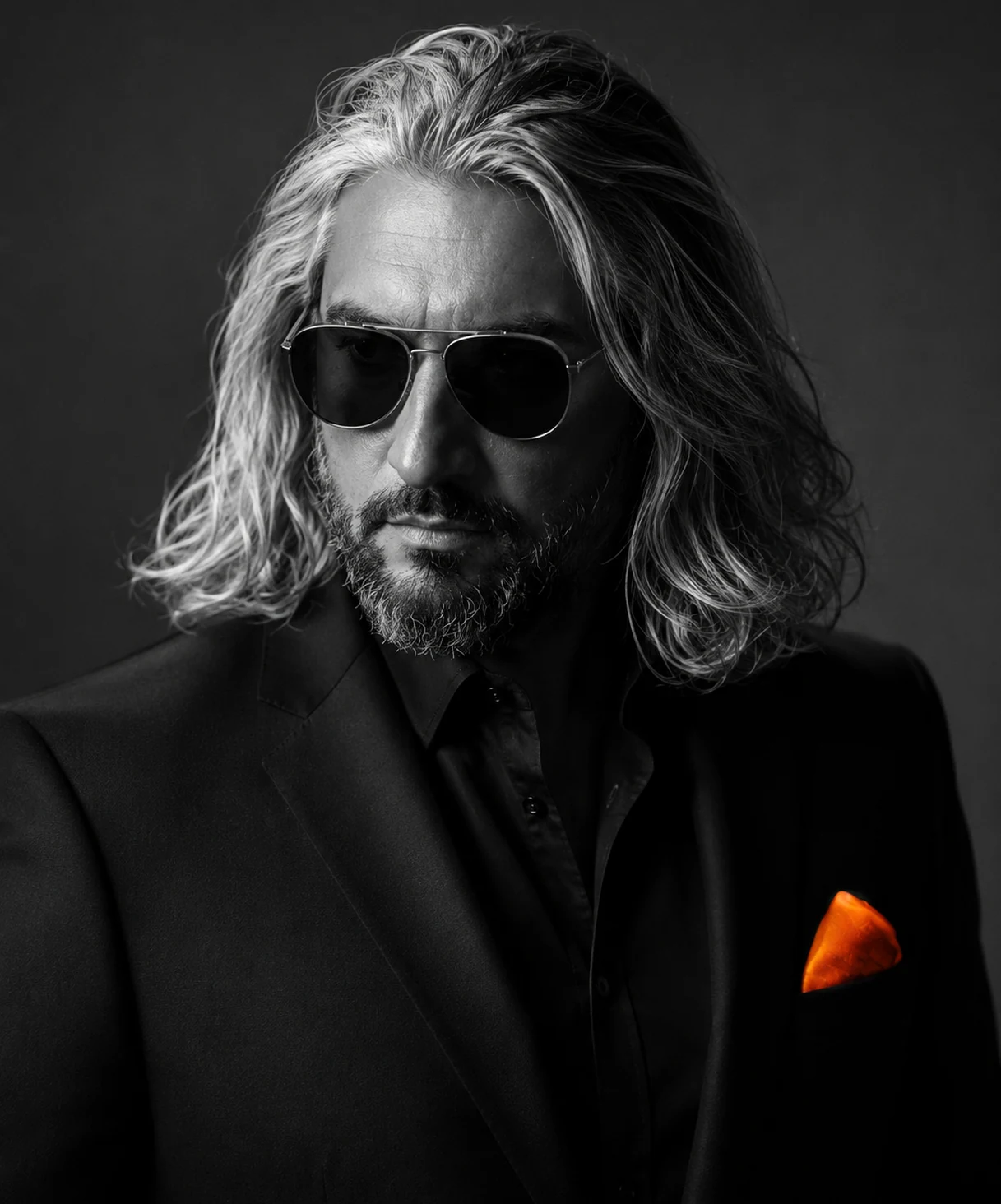 Mohammad Hatami in sunglasses